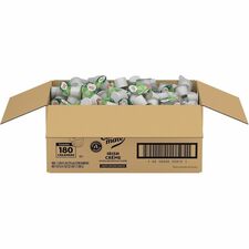 Creamer, Liquid, Irish Creme, 0.38oz Singles, 180/CT, White