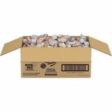 Creamer, Liquid, Vanilla Caramel, 0.38oz Singles, 180/BX, WE