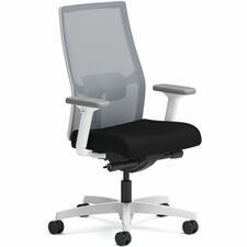 Task Chair, 27"x24"x43-3/2", Fog Mesh Back/NY Seat/WE Frame
