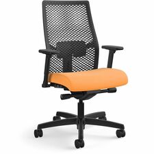 Task Chair, ReActiv Back, 27"x28-1/2"x44-1/2", Apricot/BK