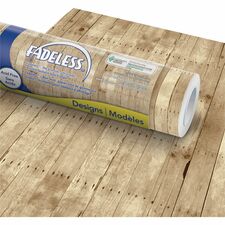 Art Paper Roll, Fadeless, 48"x50', 50 lb, Weathered Wood