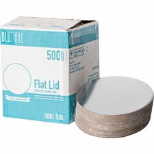Lids, f/Foil Pans, Paper Top, Insulated Bottom, 7", 500/CT, WE/SR