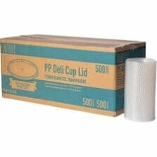 Container Lids, Polypropylene, 16/32 oz, 500/CT, CL