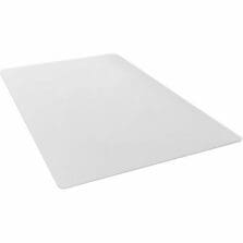 Chairmat, BioPlus,HardFloors, Polycarbonate, EcoFriendly, EasyGlide, ToxicChemicalFree, 45"x53", Clear