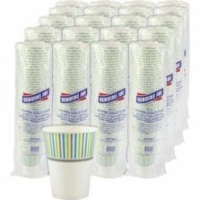 Paper Cup, Cold, 12 oz, 50/PK, 20PK/CT, White