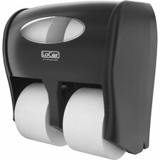 Dispenser, Toilet Paper, 4 Roll, 13.23"x13.64"x7.38", BK