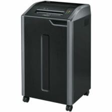 Shredder, 8-Sheet Capacity, 1/32"x3/16" Shreds, 32-Gallon Bin, Black
