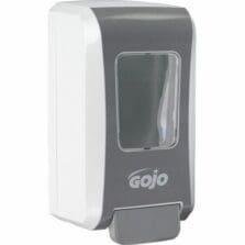 Soap Dispenser, PushStyle, Plastic, 12.12"x13.38"x14.25", WE/GY