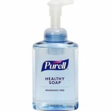 Hand Soap, Foam, Fragrance-free, 17.4oz Pump, Clear