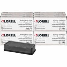 Board Eraser, Dry-erase, Wool Felt, 12/BX, BK