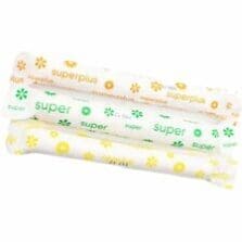 Tampons, Organic Cotton, Hypoallergenic, Super, 250/CT