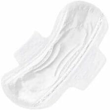 Feminine Pads, Night, Organic Cotton, Hypoallergenic, 500/CT