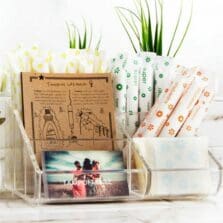 Bathroom Organizer, f/Tampons/Pads/Liners, 2/CT