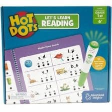 Activities Set, Reading, Hot Dots, 50 Pages