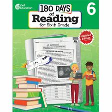 Workbook, 180 Days, Reading, 2nd Edition, 6th Grade