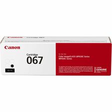 Toner, 067 f/imageClass, MF650C/LBP630C, 1350 Page Yield, Black
