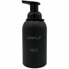 Soap Bottle, Ceramic, 350ml, Black