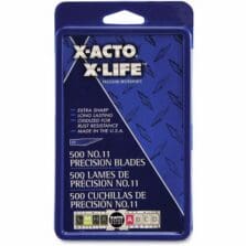 Precision Blades, No. 11, Extra Sharp, 500/BX, Silver