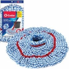 Mop Refill, Microfiber,MicroTwistMAXMicrofiberMop, 18", WE/RD