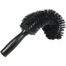 Pipe Brush, Bendable, 11", Plastic Handle, 5/CT, BK