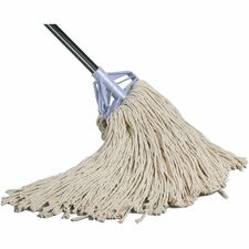 Mop, Cotton Head, 60" Snap Handle