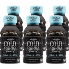 Latte, w/Milk, Vanilla, Cold Brew, Bottle, 8 oz, 6/BX