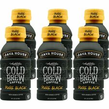 Coffee, Bottled, Cold Brew, Colombian Black, 8 oz, 6/BX, BK