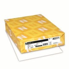 IndexPaper, 90 lb, 94 Bright, Ltr, 250SH/PK, 2PK/BD, 4BD/CT, WE