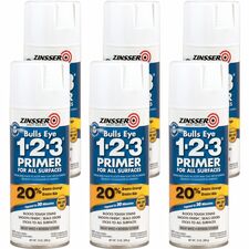 Primer, Water-Based, Indoor/Outdoor, Spray, 13 oz, 6/CT, WE