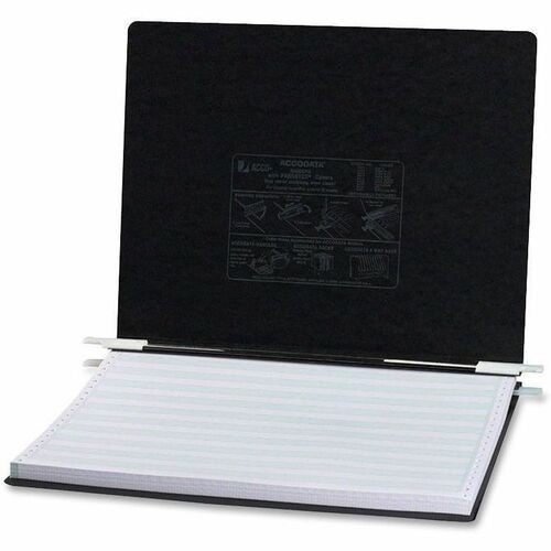 Data Binder, f/Unburst Shts, 6" Cap, 14-7/8"x11", Black