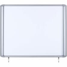 Board, Dry-Erase, Magnetic, Enclosed, 26-1/2"x30", WE