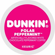 Coffee, Polar Peppermint, Medium Roast, K-cup, 22/BX