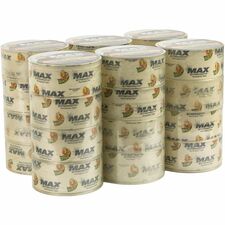 Packing Tape, Max Strength, 1.88"x54.6 Yd, 24/PK, Clear