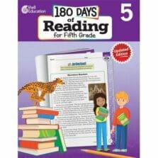 Workbook, 180 Days, Reading, 2nd Edition, 5th Grade