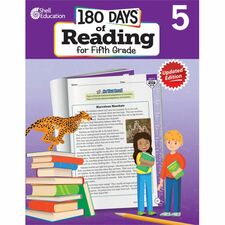Workbook, 180 Days, Reading, 2nd Edition, 5th Grade