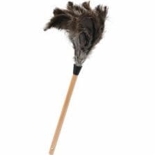 Duster, Ostrich Feather, Wood Handle, 12" Handle, 23"L, BN