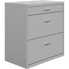 Lateral File, w/Arc Pull, FFP, 30"x17-5/8"x31-3/4", Silver