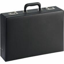 Attache Case, Expandable,Letter-size, 17-1/2"x4"x12-1/2", BK