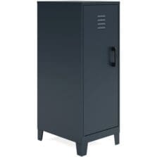 Locker, SOHO, 3-Shelf, 14-1/4"x18"x42-1/2", Black