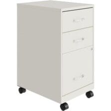 Pedestal File, B/B/F, Mobile, SOHO, 14-1/4"x18"x26-7/10", WE