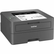 Printer, Monochrome, Wireless, 30ppm, 14"x14-1/5"x7-1/5", GY