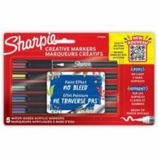 Markers, Brush, Acrylic, Water-Based, 5/PK, AST