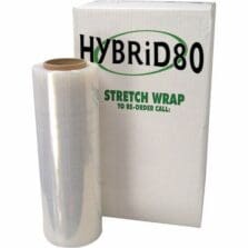 Pallet Wrap, 12 Micron, 16"x1500', 4/CT, CL