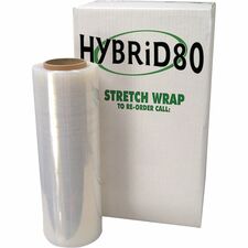 Pallet Wrap, 12 Micron, 16"x1500', 4/CT, CL