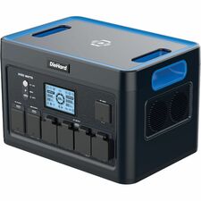 Power Station, USB/USB-C Port, AC Plugs, 2400Watt, Rich BK