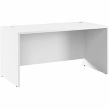 Credenza Desk, 59.45"x29.37"x29.8", Pure White