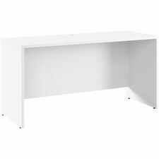 Credenza Desk, 59.45"x23.35"x29.8", Pure White
