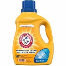 Laundry Detergent, Liquid, Clean Burst Scent, 105oz