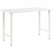Computer Desk, 47.59"x23.34"x30", Pure White
