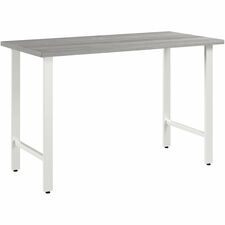 Computer Desk, 47.59"x23.34"x30", Platinum Gray